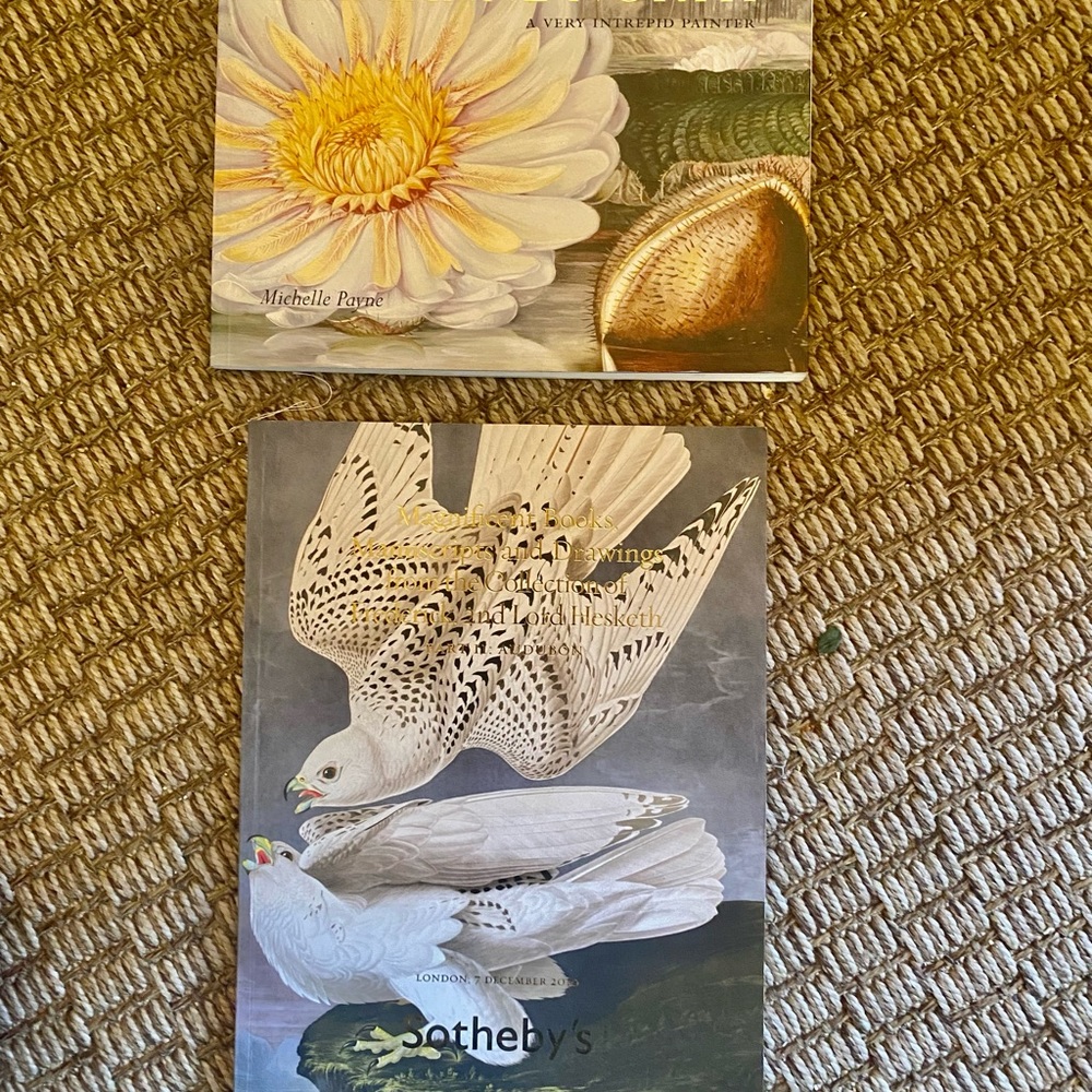Art cataloges- (2) decor.  Great coffee table art Art collectible